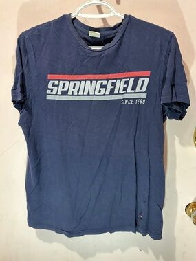 Men’s Short-Sleeve Logo Tee in Navy